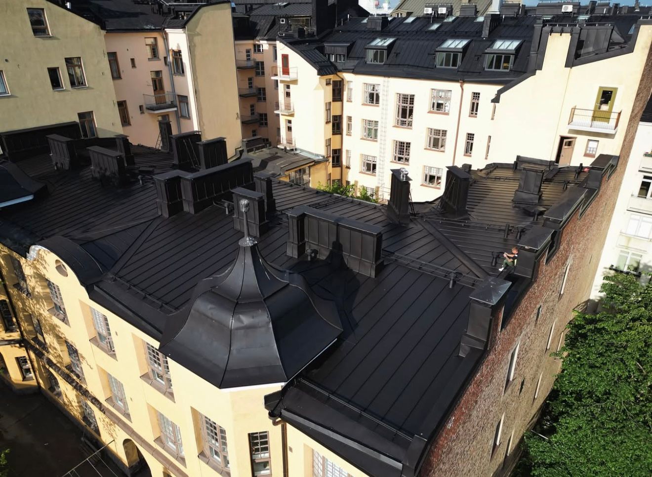 Kattotyöt – kattopinnan yleiskuva