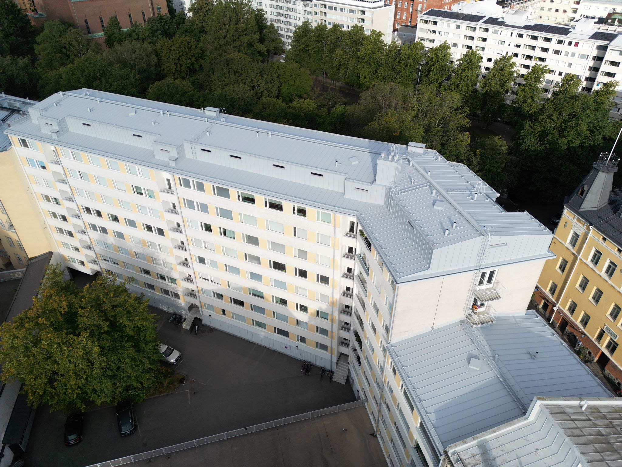 Kattotyöt – historiallinen kirkko kupolikattoineen