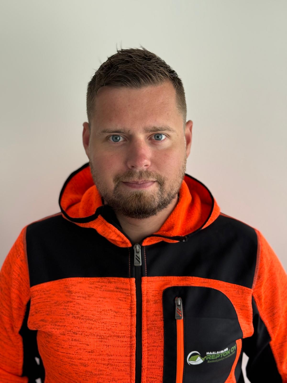 Rene – Repton Oy:n työnjohtaja